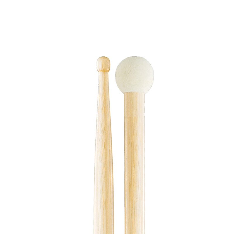 Promark Hickory TXSD5W Light Multi Percussion Stick, Wood tip, Felt Butt - Image 3